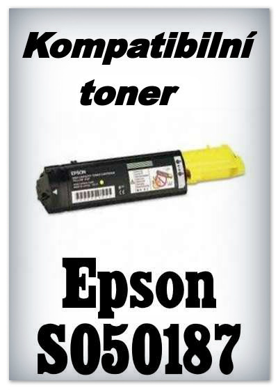 Kompatibilní toner Epson S050187 - yellow