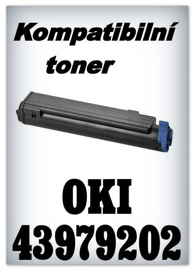 Kompatibilní toner OKI 43979202 - black