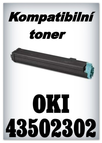 Kompatibilní toner OKI 43502302 - black
