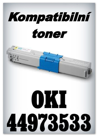 Kompatibilní toner OKI 44973533 - yellow