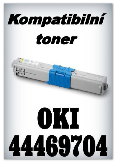 Kompatibilní toner OKI 44469704 - yellow