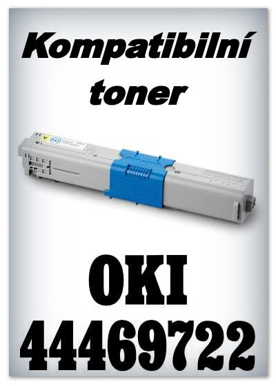 Kompatibilní toner OKI 44469722 - yellow