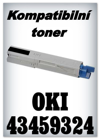 Kompatibilní toner OKI 43459324 - black