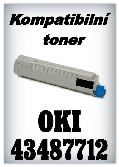 Kompatibilní toner OKI 43487712 - black