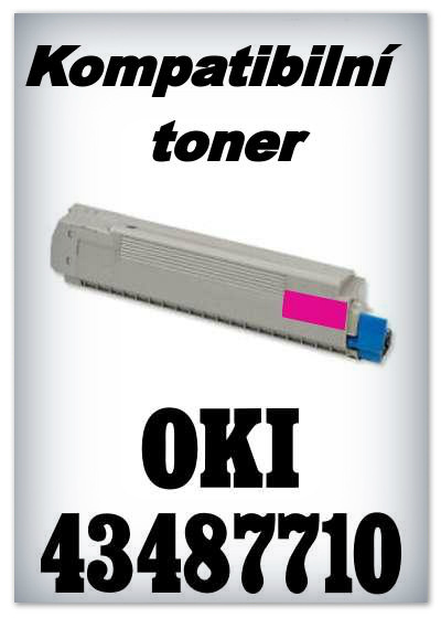 Kompatibilní toner OKI 43487710 - magenta