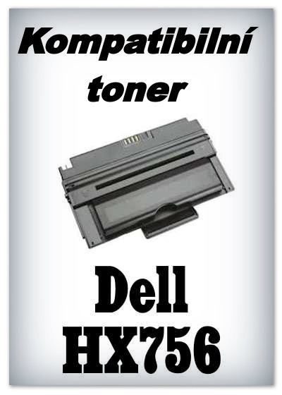 Kompatibilní toner Dell HX756 - black