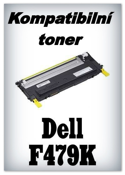 Kompatibilní toner Dell F479K - yellow