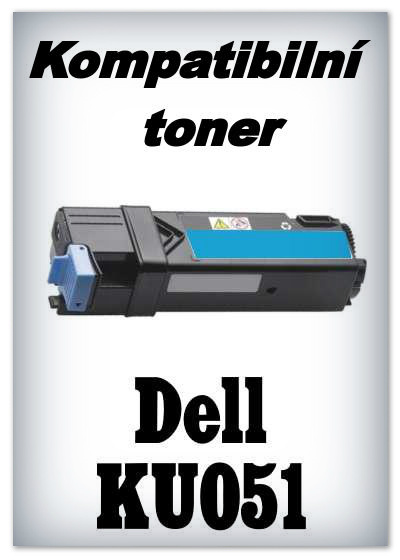 Kompatibilní toner Dell KU051 - cyan