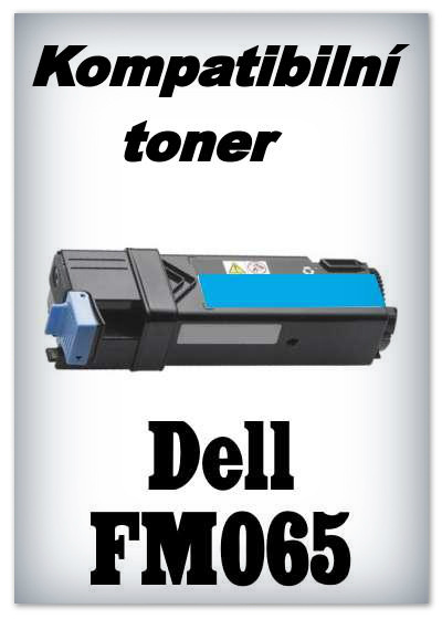 Kompatibilní toner Dell FM065 - cyan