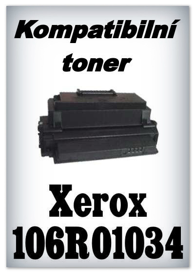 Kompatibilní toner Xerox 106R01034 - black