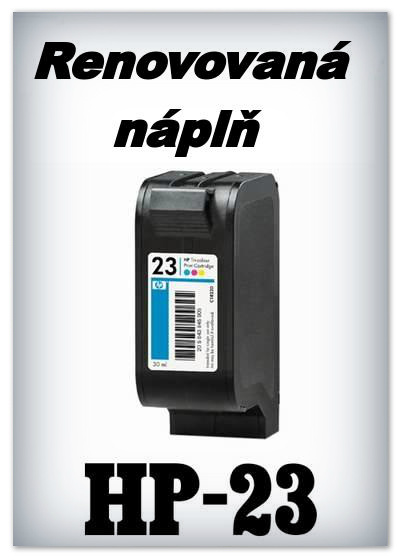 SuperNakup - Náplň do tiskárny HP-23 XL - color - renovovaná