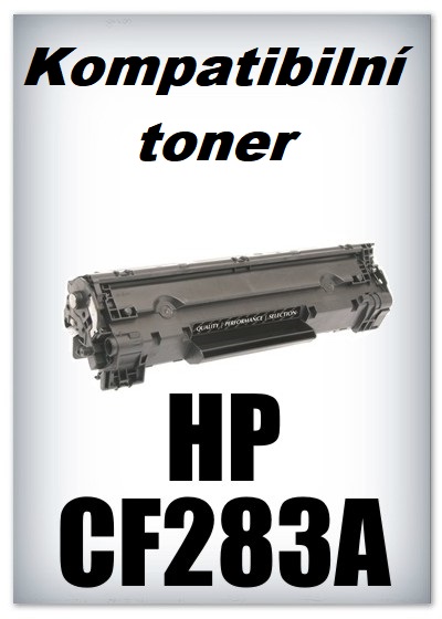 Kompatibilní toner HP CF283A - black