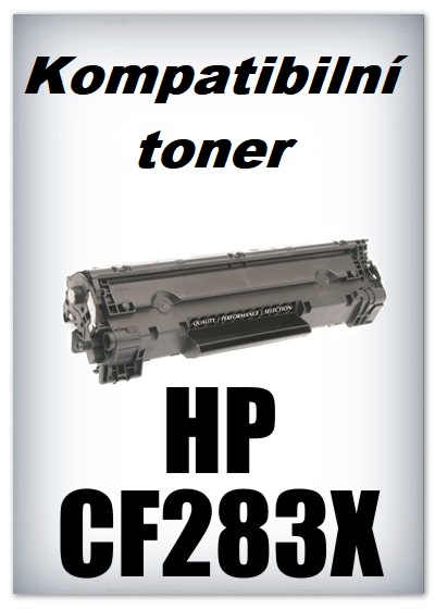 Kompatibiln toner HP CF283X / 83X