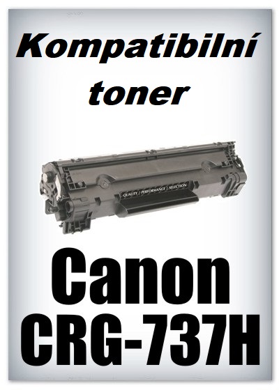 Kompatibilní toner Canon CRG-737H - black