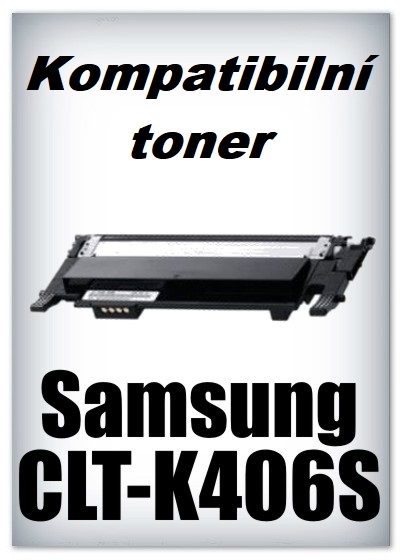 Kompatibilní toner Samsung CLT-K406S - black