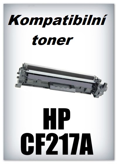 Kompatibilní toner HP CF217A - black (s čipem)