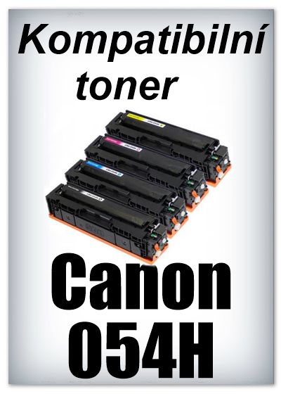 Kompatibilní toner Canon 054H - cyan