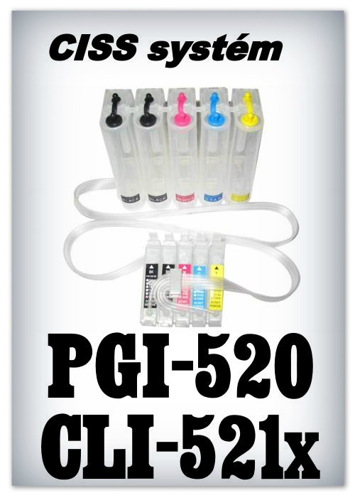 CISS systm pro Canon CLI-521 a PGI-520