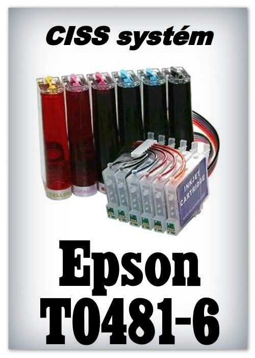 CISS systm pro Epson T0481-T0486