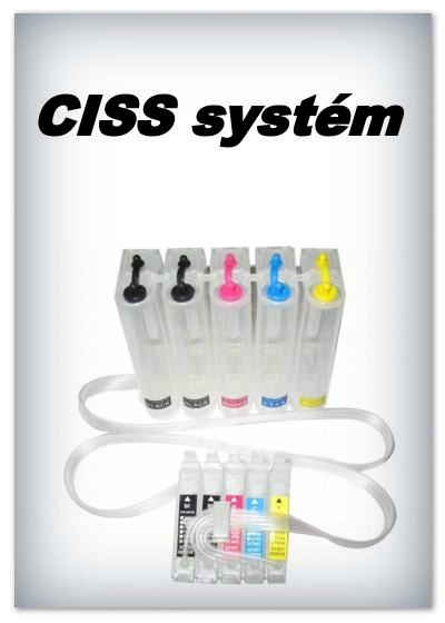 Inkoustový CISS systém pro kazety CLI-8 (pro 5 náplní)